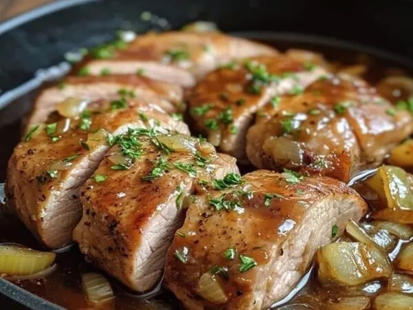 Lombo de Porco com Molho Especial